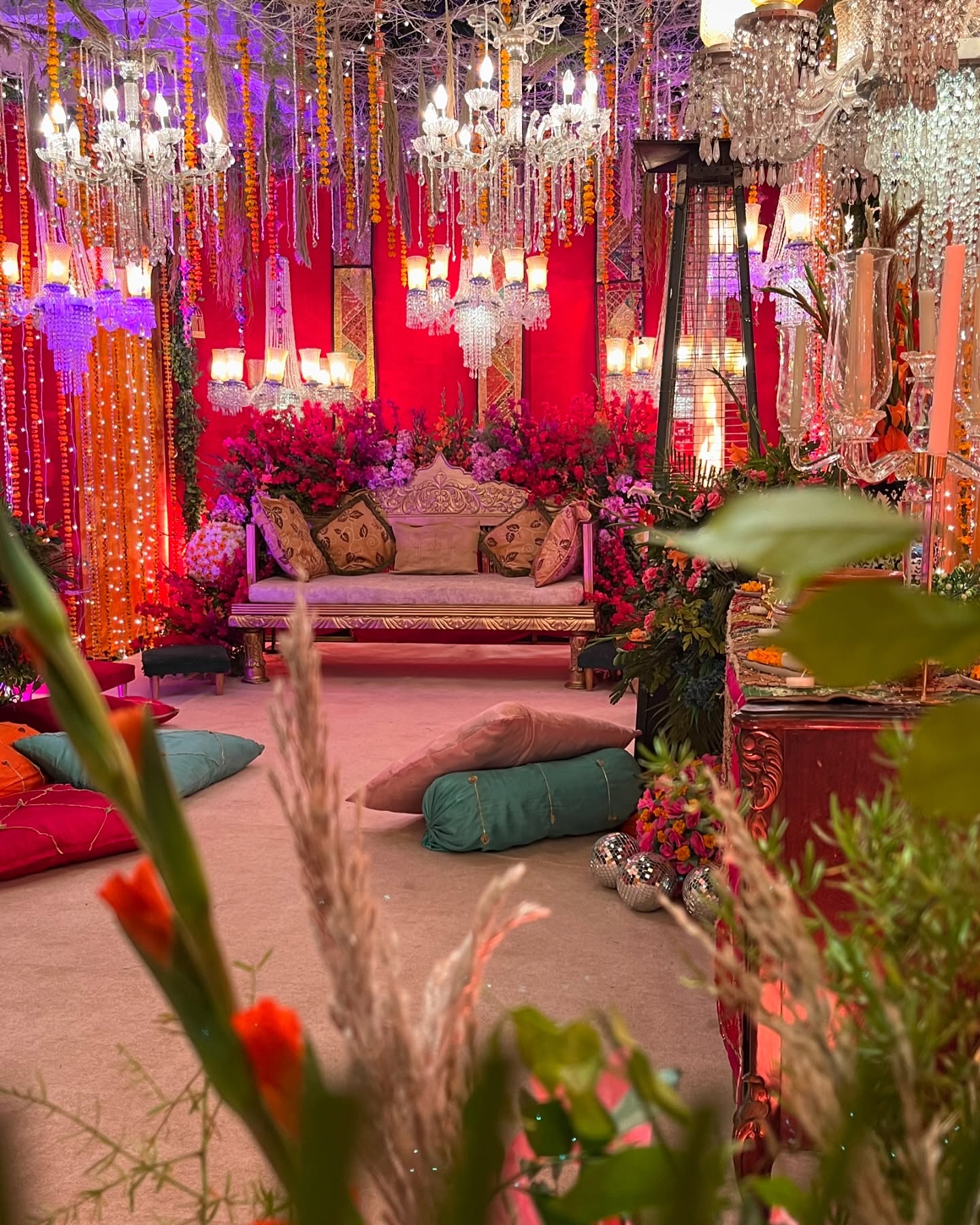 Sangeet stage